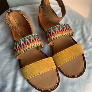 NWOT- Frye Port 2 Band Boho Sandal- size 6